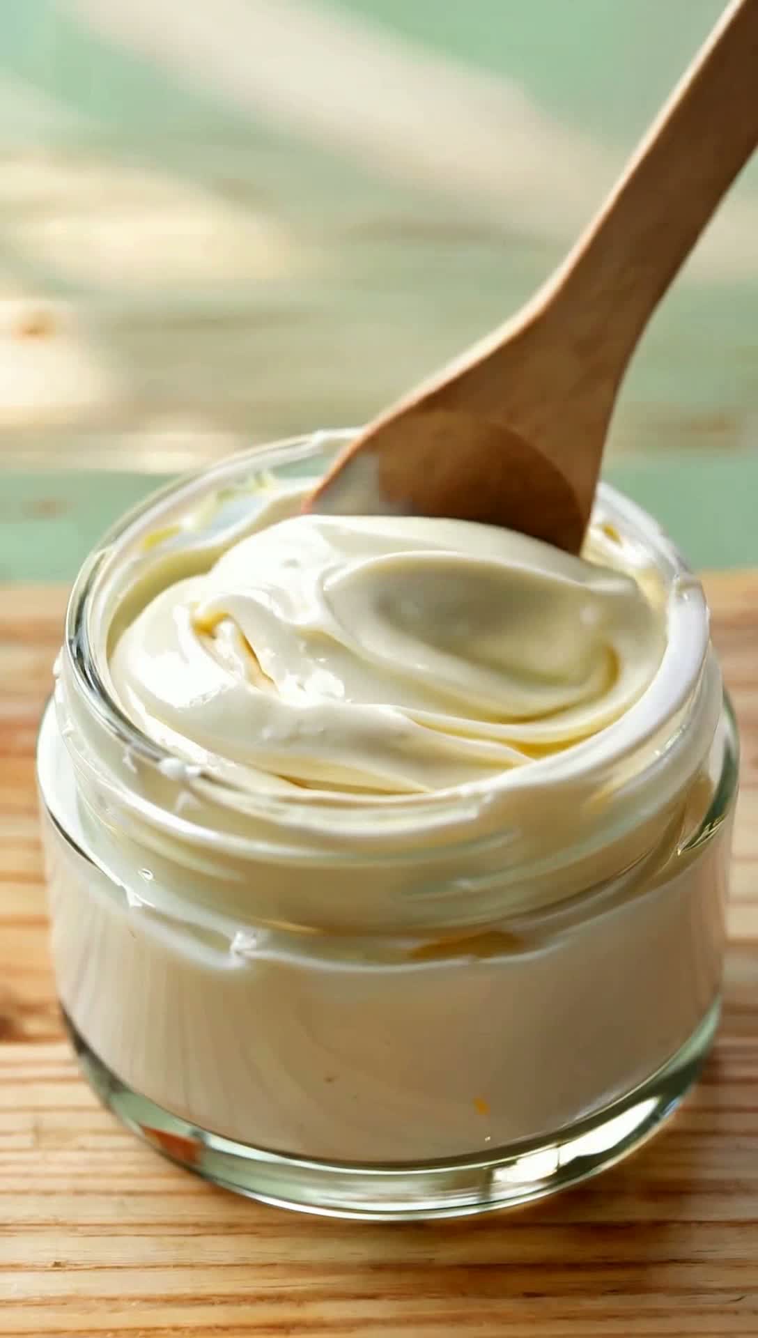 Whipped tallow balm in a jar